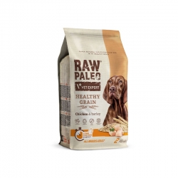 VETEXPERT RAW PALEO HEALTHY GRAIN ADULT CHICKEN 2KG - sucha karma z kurczakiem dla psów dorosłych